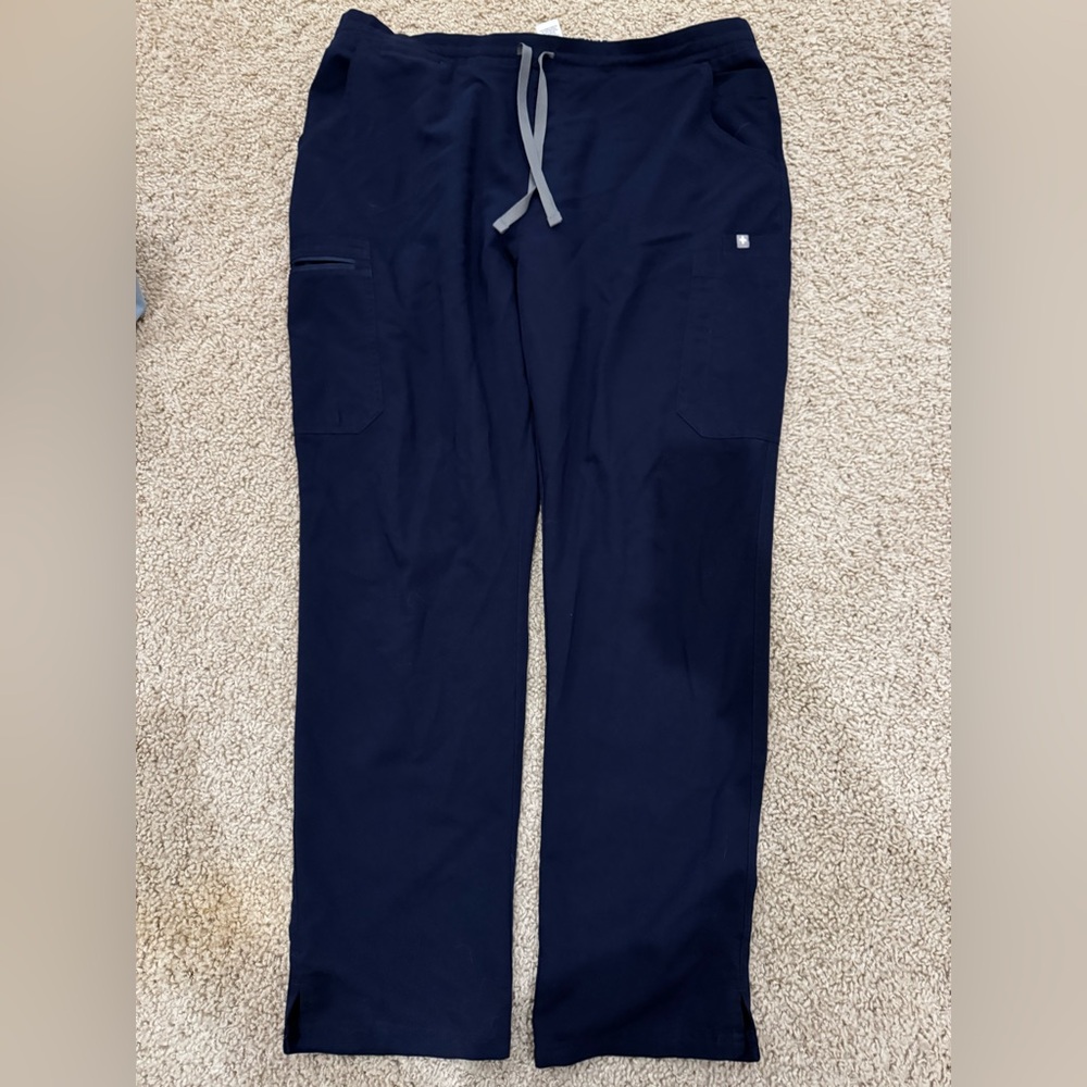 Figs Navy Blue Scrub Bottoms